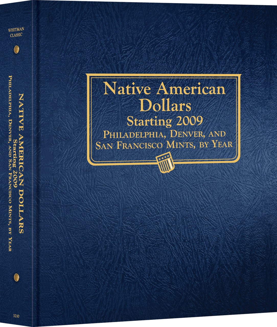 Whitman Classic® Coin Album Dated Page–Native American Dollars: '25-'26 (P,D,S)