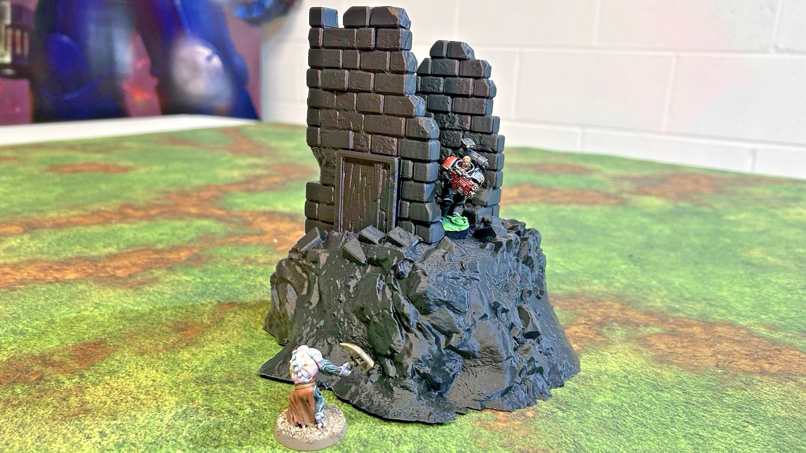 Tabletop Terrain Massive Hills tabletop scenery, 5-piece set