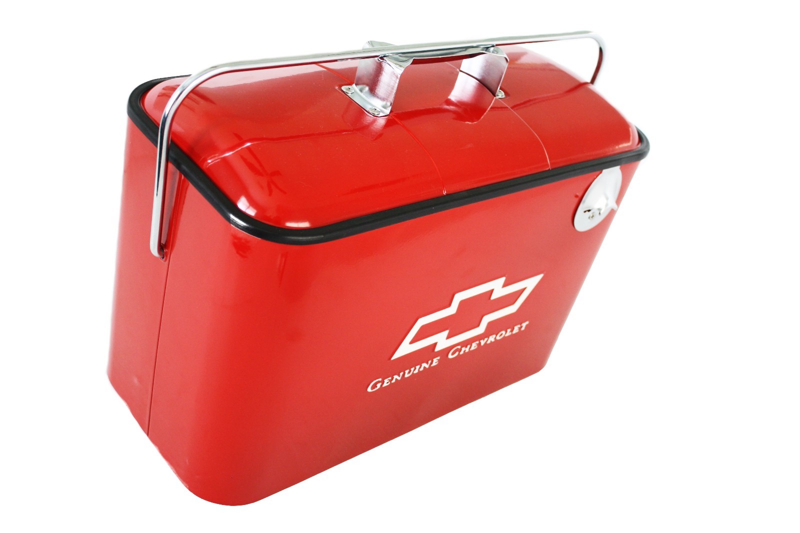 Black Chevy Vintage Drink Cooler Classic Genuine Chevrolet 50's 60's 70's Style