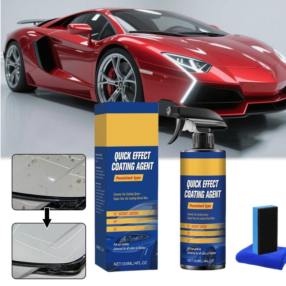 Sopami Spray Car,Car Polish,Quick Effect Coating Agent,Repair Scratches Set Best