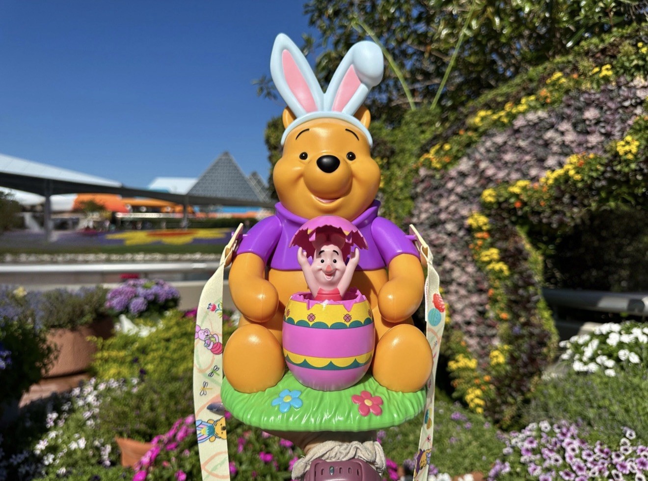 Disney Parks 2026 Winnie the Pooh Piglet Easter Spring Popcorn Bucket