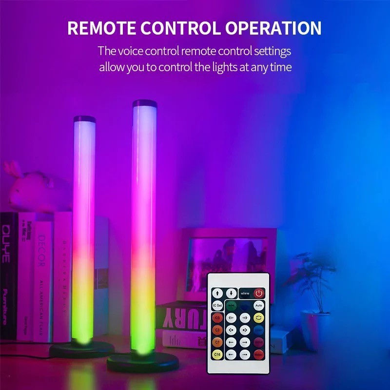 LED Ambient Lamp,Music Sync RGB Light,Color Changing TV Backlight with App & Rem
