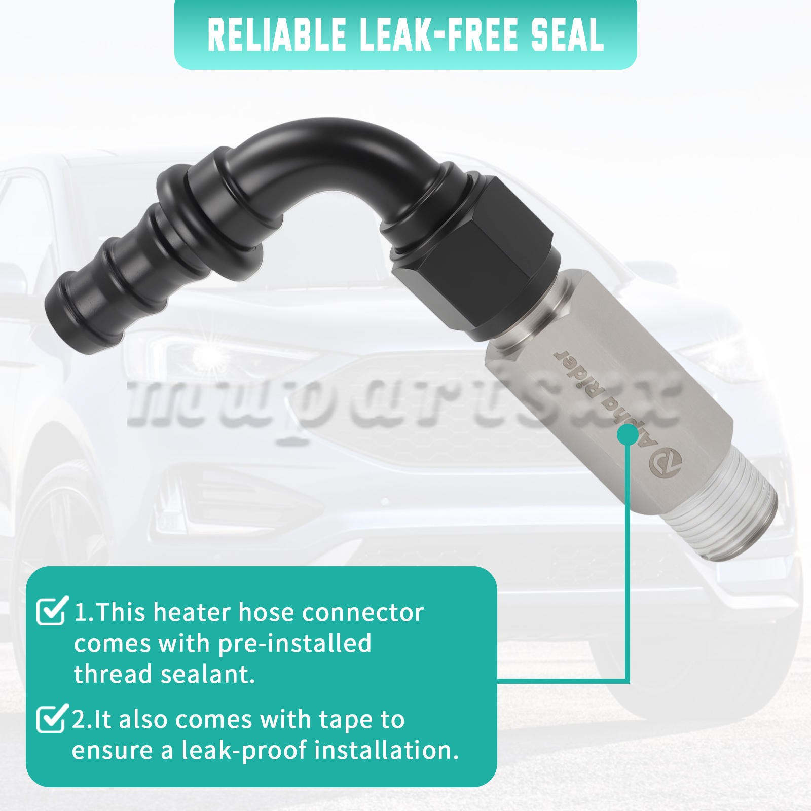 Top Heater Hose Upgrade Fit For 2007-2024 Ram 6.7L Cummins 2007.5+ RAM 2500 3500