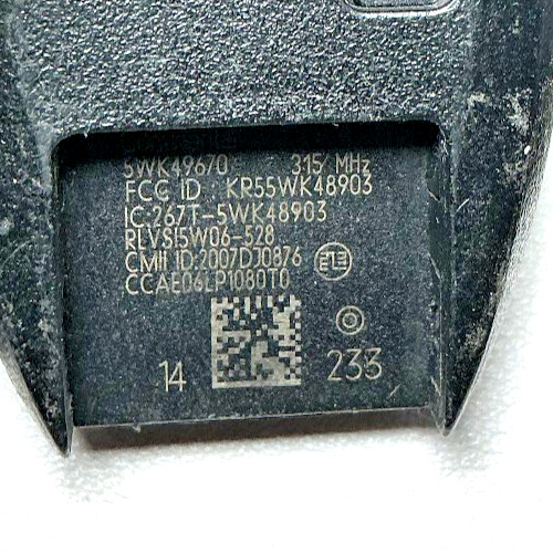 Lot 6 Nissan OEM Keyless Entry Remote Key Fob KR55WK48903, 5WK49670 ID 46 Chip