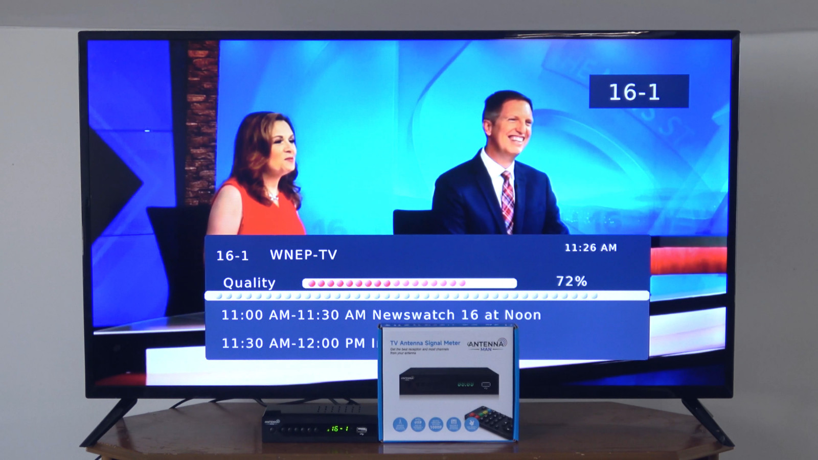 HD TV Antenna Signal Meter - Improve Antenna TV Reception, Get More Channels