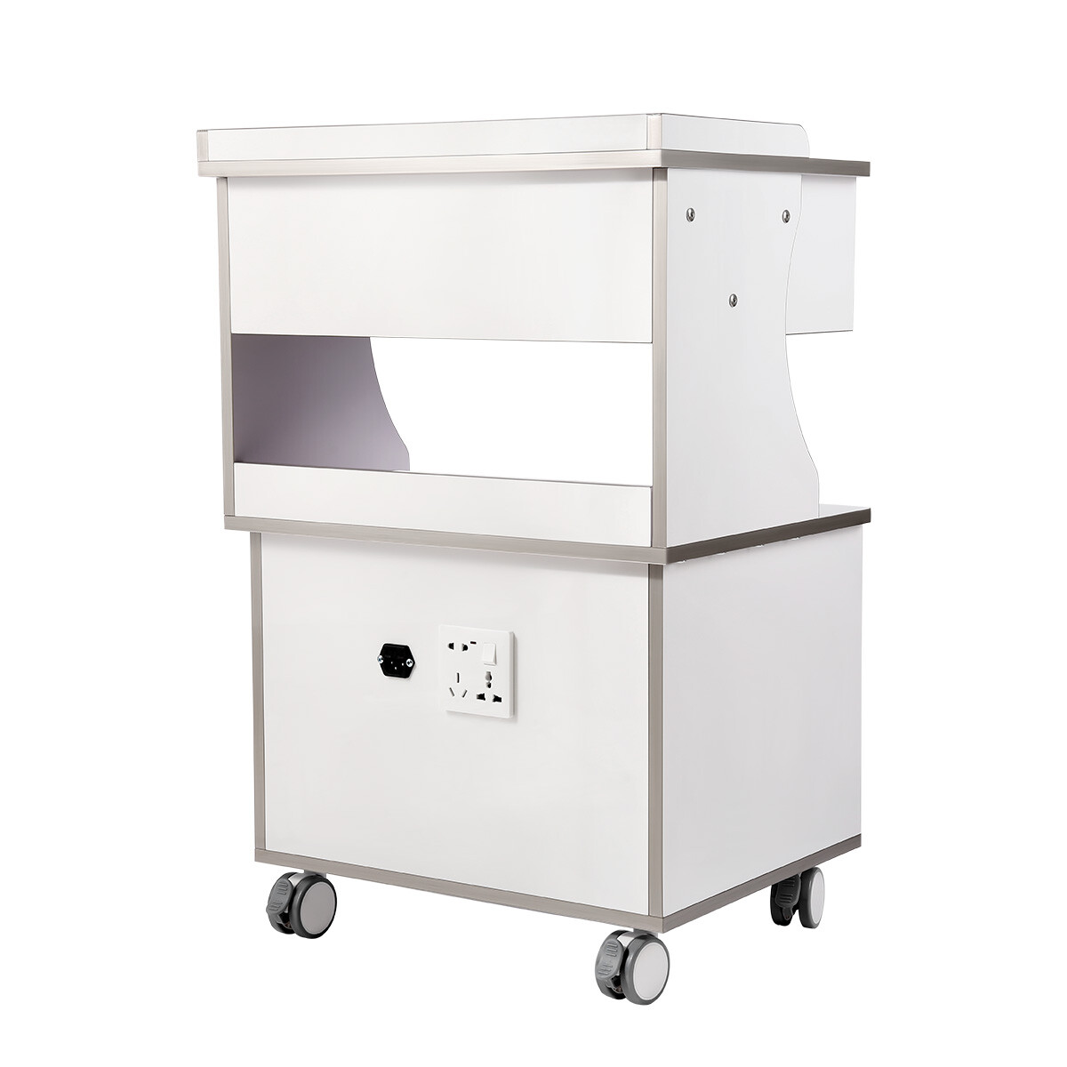 AZDENT Dental Multi-Function Mobile Cart with 3/4/5 Drawers Medical Rolling Cart