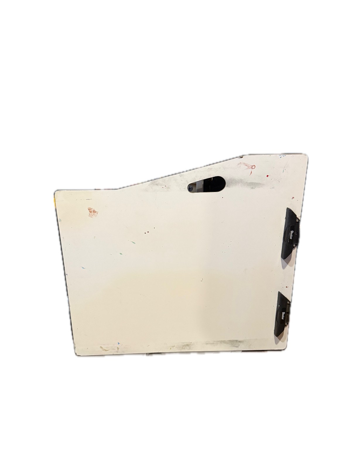 Artist Drawing Board w Clamps Portable Sketch Board White