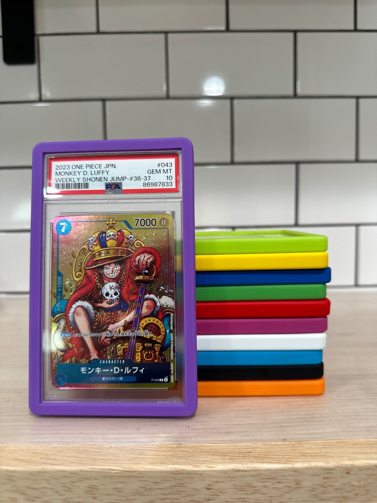 PSA Graded Card Slab Silicone Bumper Guard Protector Skin | 11 Colors | Pokemon