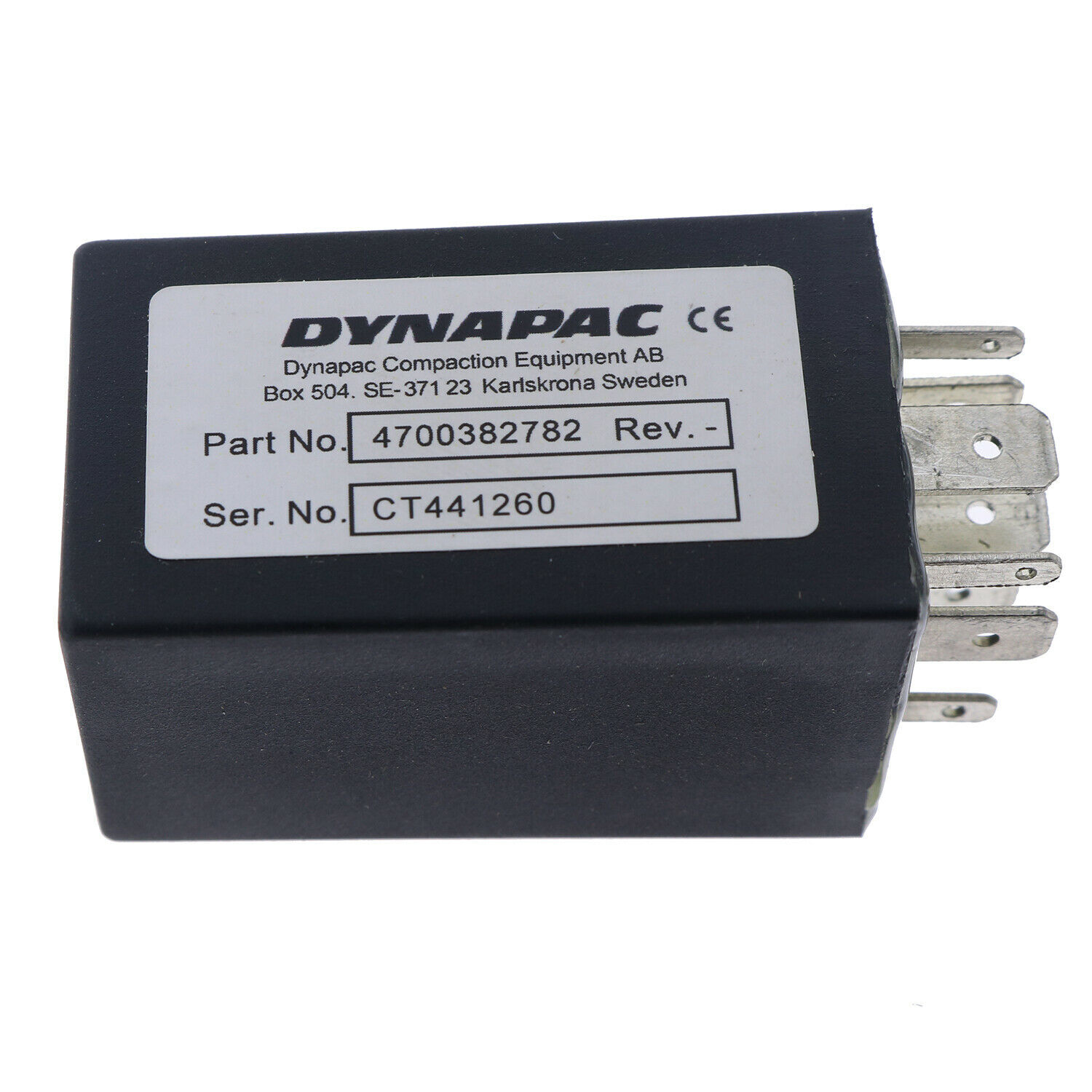 9 Pins Roller Grader VBS Relay 4700382782 For Dynapac 382782 CC422 CC522 CC622