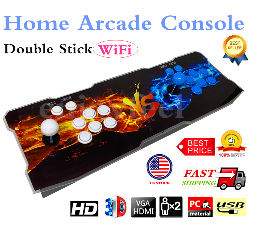 2024 NEW 10000 Pandora's Box Retro Video Game Double Stick Home Arcade Console G