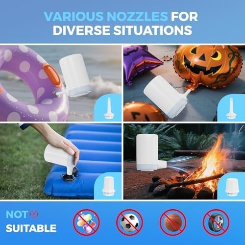 15 Pack Travel Vacuum Bags with Rechargeable Wireless Pump, Clothing Seal Org...