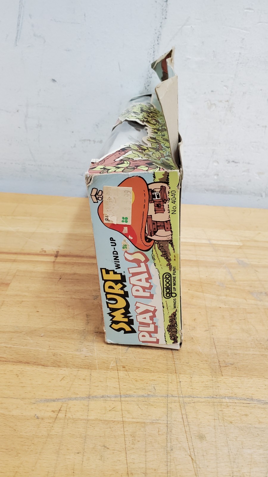 Vintage 80s Galoob Smurf Wind-Up Walking Toy Set 1982 * READ*