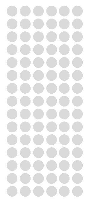 1/2" Lt GRAY GREY Round Vinyl Color Coded Inventory Label Dots Stickers USA