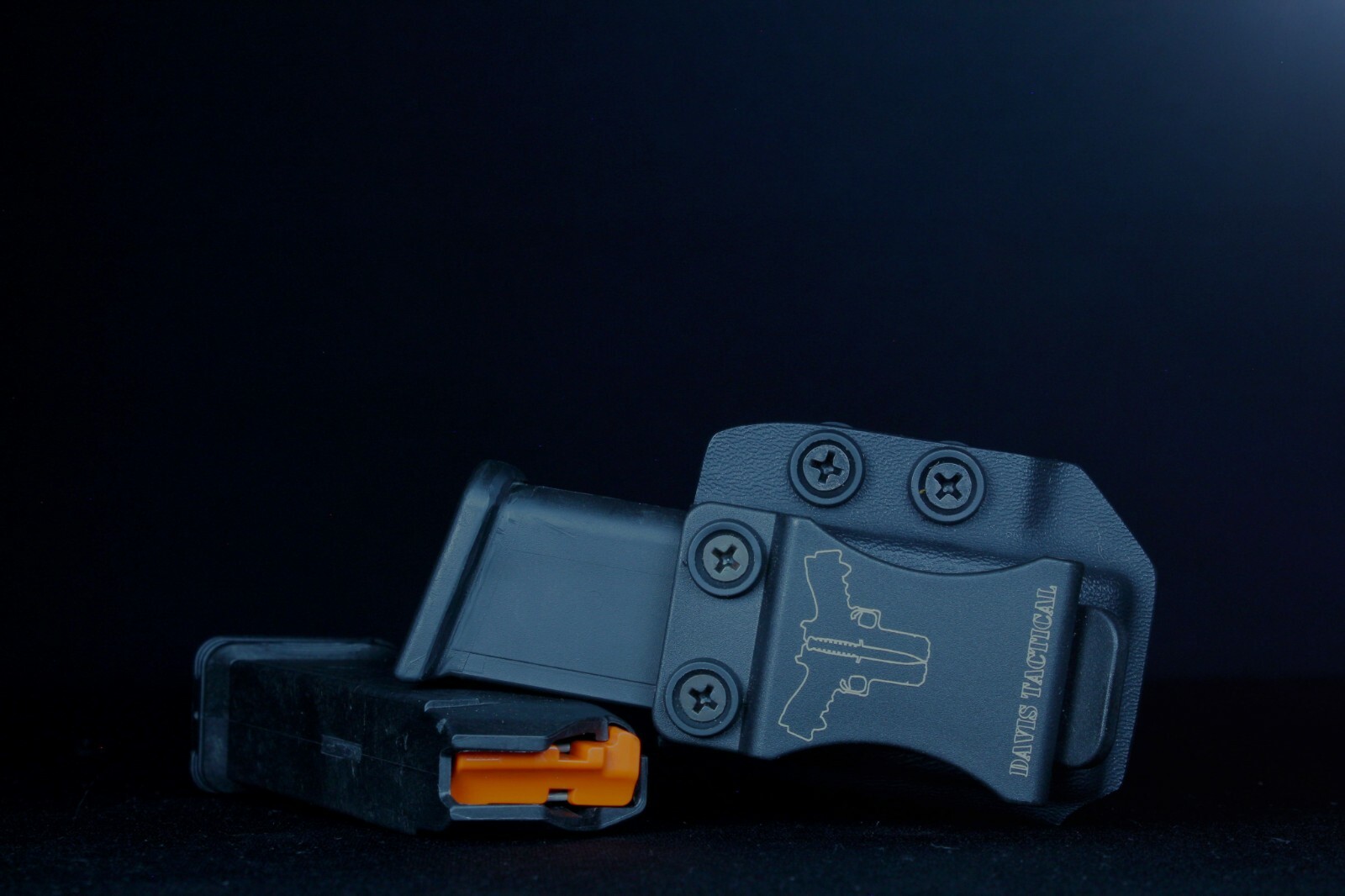 Davis Tactical IWB Light Bearing Kydex Holster For Glock 19//19X/23/32/45 TLR-7