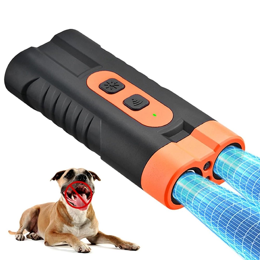 2026 Portable Ultrasonic Dog Repeller Stop Barking Anti Bark Device Rechargeable
