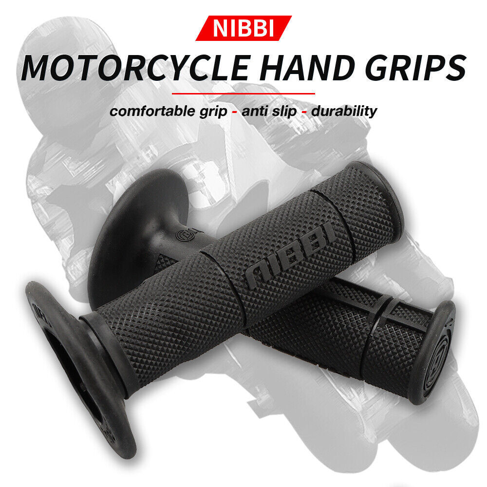 NIBBI 7/8" 22mm Handlebar Hand Grip For Suzuki RM85 RM125 RM250 RMZ450 DRZ400SM