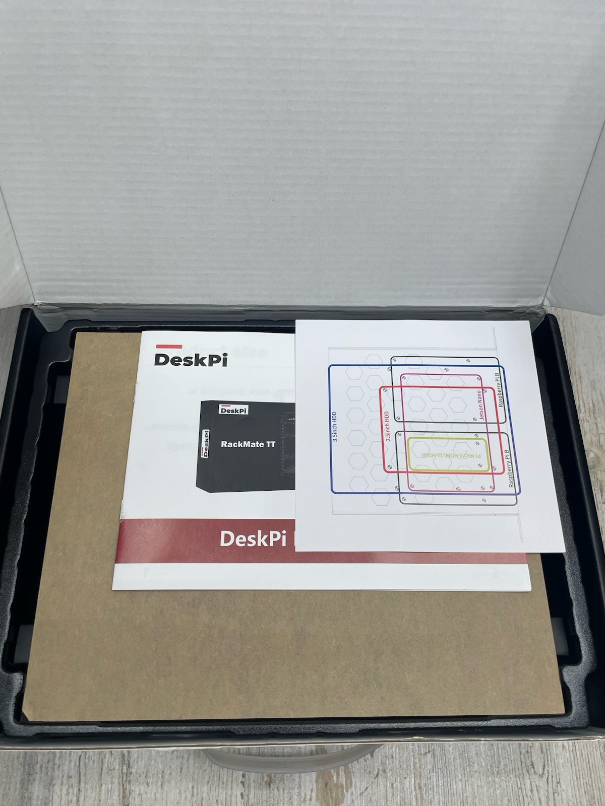 GeeekPi DeskPi RackMate TT Mini Server Cabinet for 7-8.75" x 10" x 5.25"