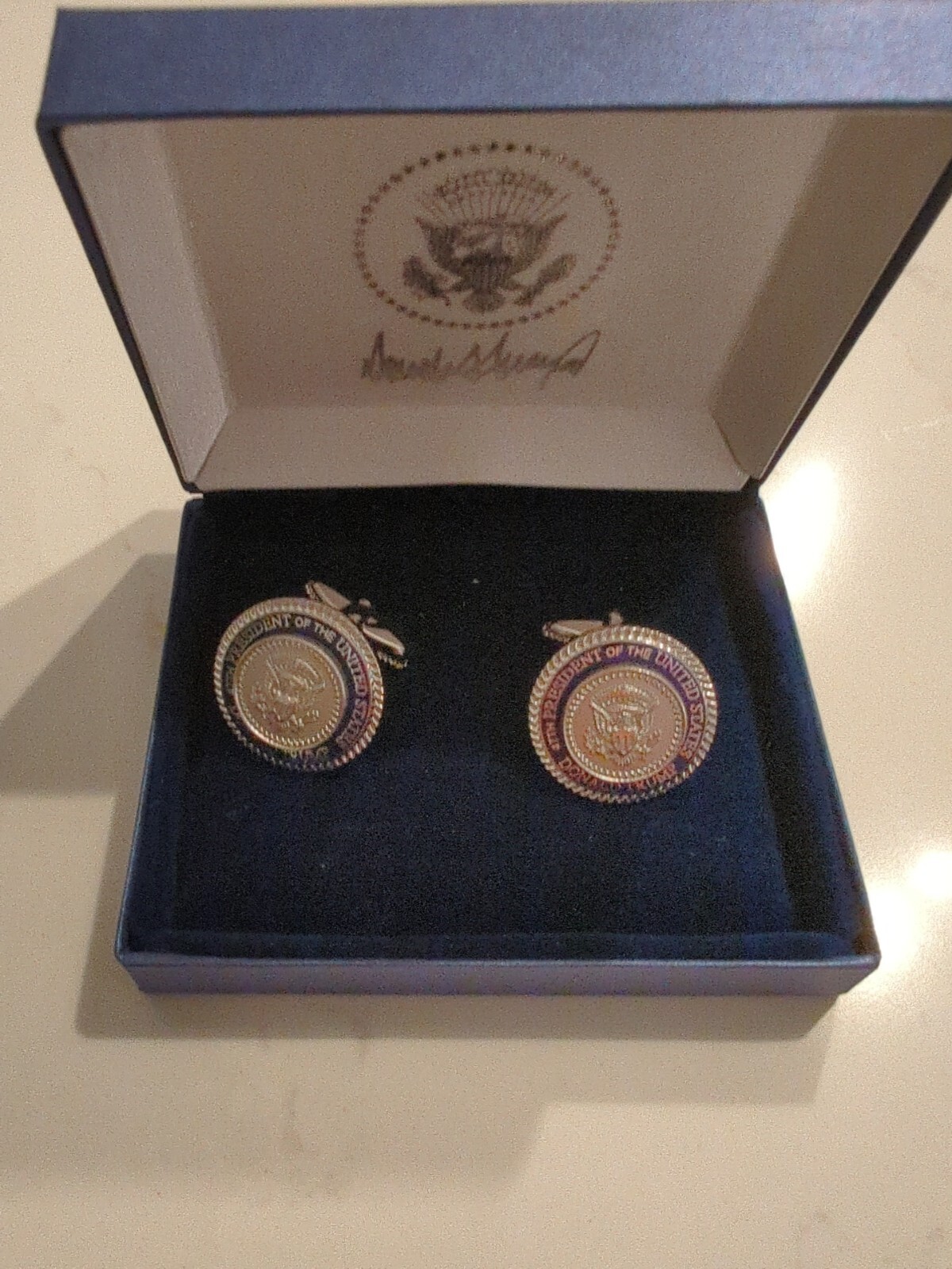 47th President Donald Trump Cufflinks - 2025 Exceptional Quality