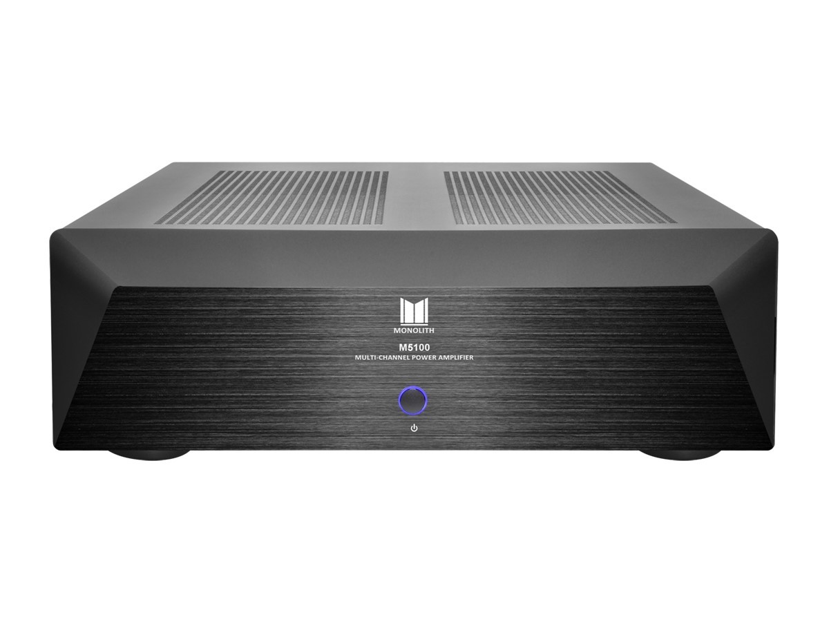 Monolith M5100X 5x90Watts Per Channel Multi-Channel Home Theater Power Amplifier