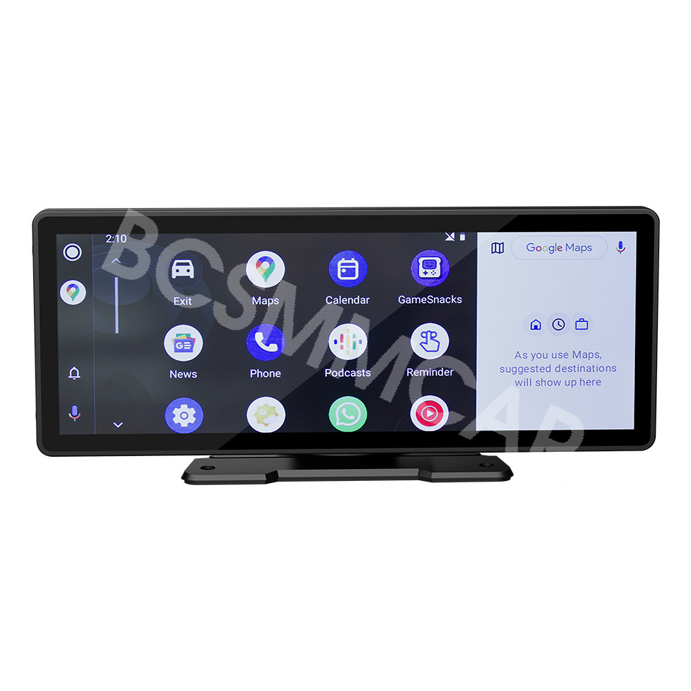 Portable Car Radio Multimedia Player 9.3in For Apple Carplay BT/FM Mirror Link