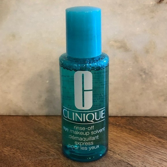 Lot of 2 Clinique Rinse off Eye Makeup Solvent 2oz/60ml* 2 = 4 Oz/ 120ml TOTAL