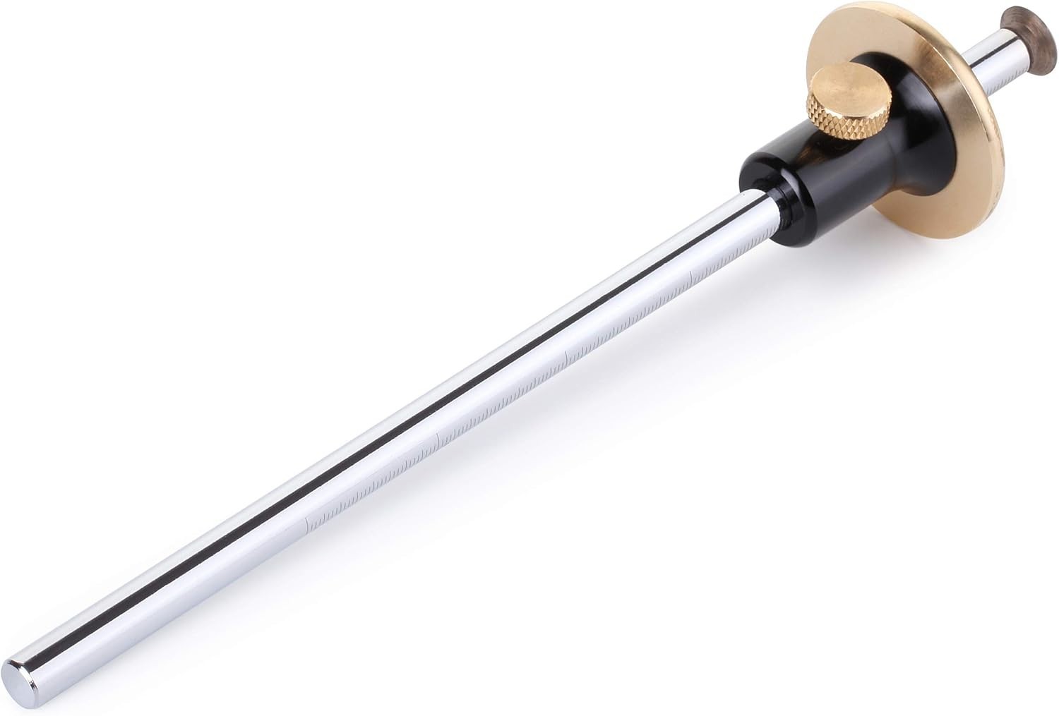 Wheel Marking Gauge, 2 Extra Blades, Laser Engraved Graduations, Solid Brass ...