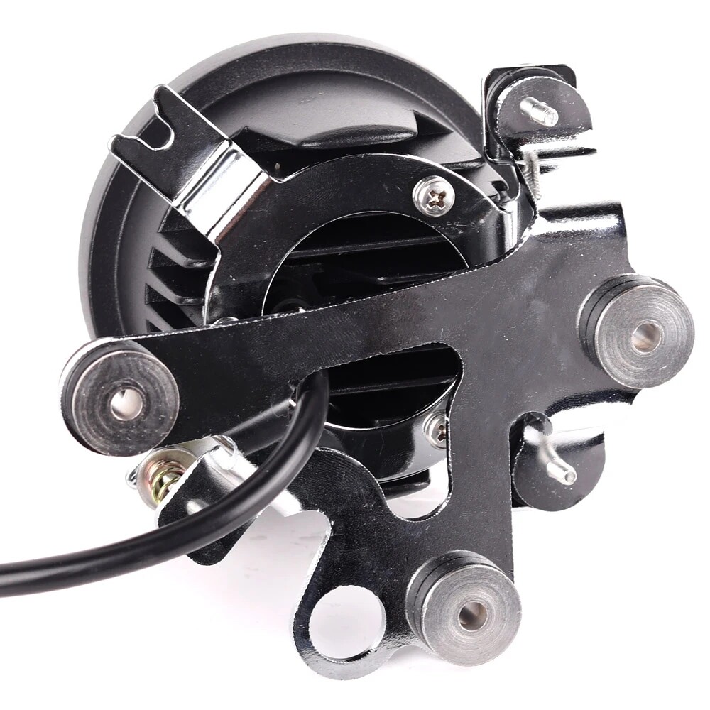 Black LED Driving Fog Lights For Honda Goldwing GL1800 2001-2010 Fog Lamps LH&RH