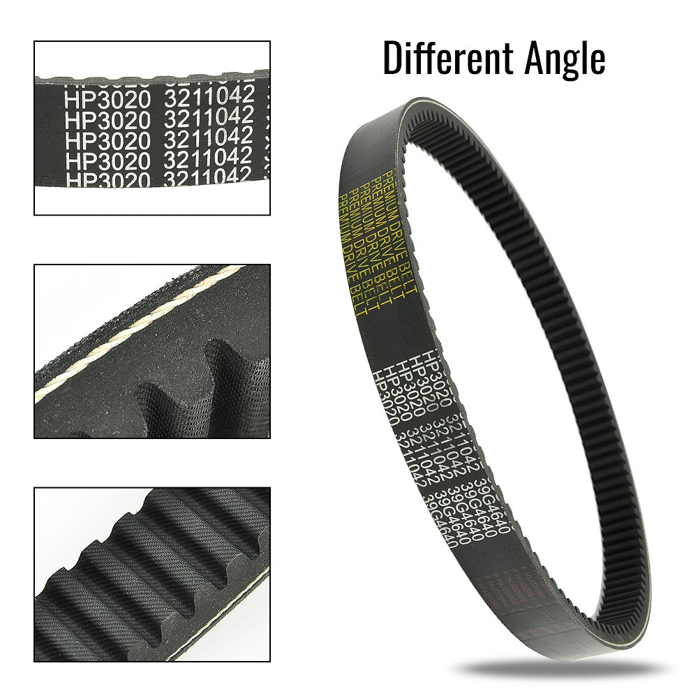 2PCS For Polaris 3211042 Drive Belt fits1985-1997 400 Trail Star Classic RMK