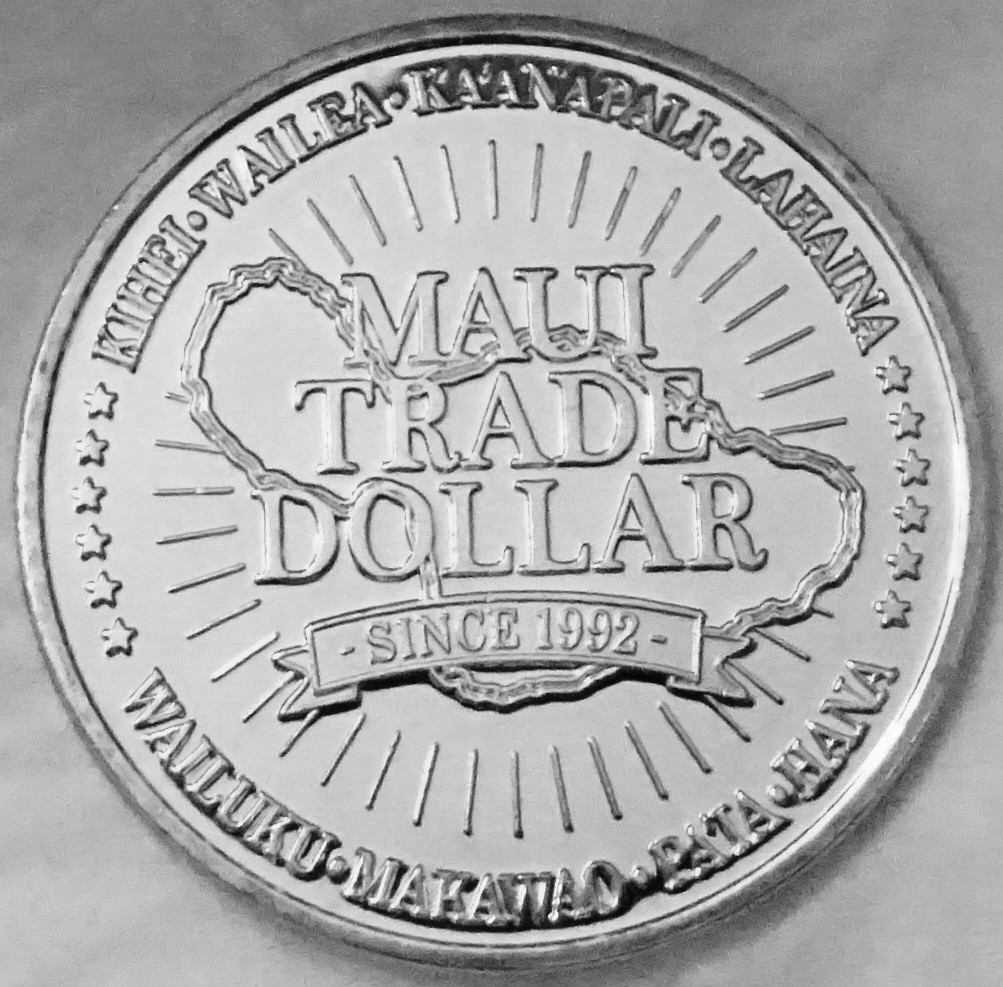 Hawaii Maui Trade Dollar Humpback Whale & Cliff Diver 2018 CopperNickel Coin Unc
