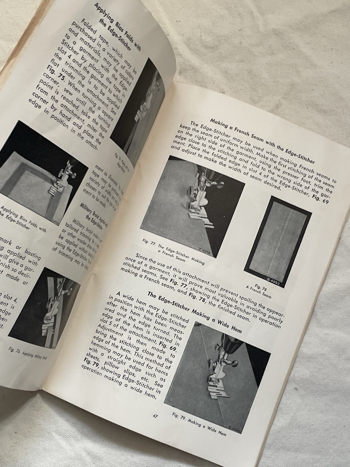 Vintage Singer Students Manual 1954 Instruction Sewing Machine Book 100%4Charity