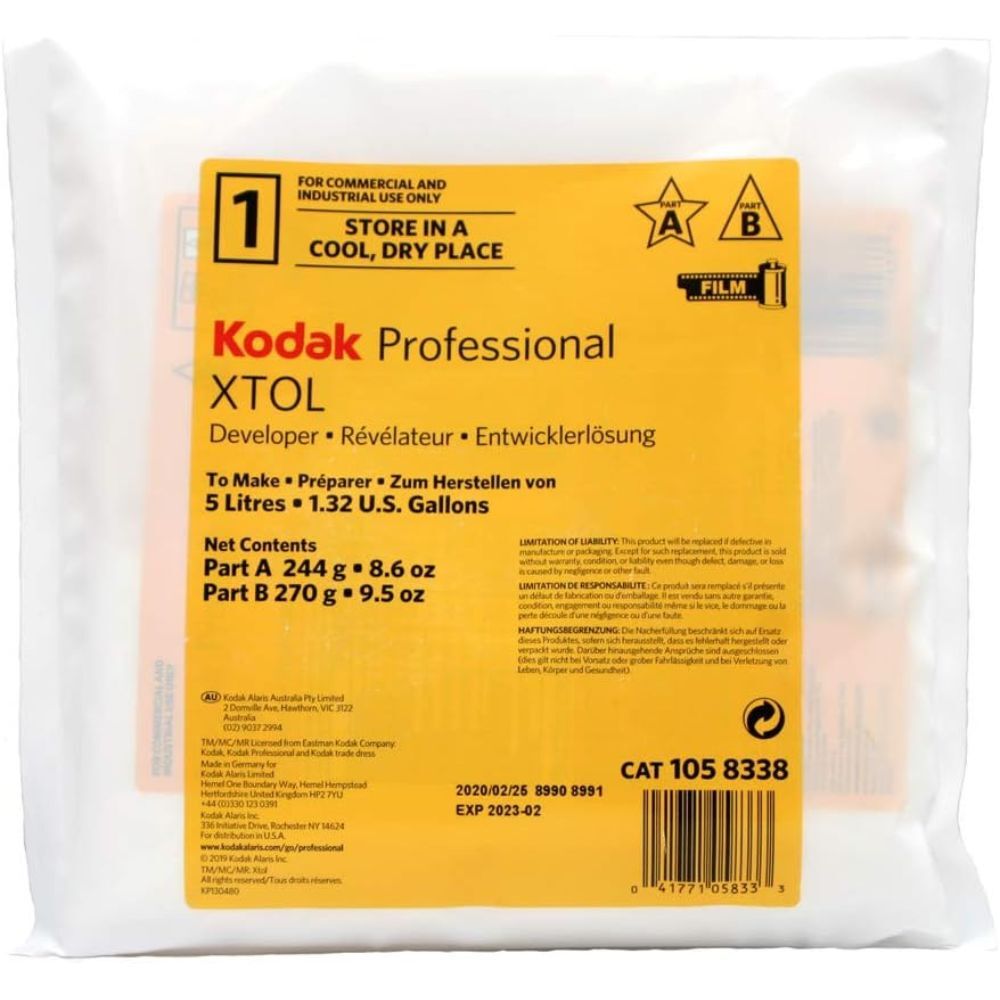KODAK Professional XTOL Powder Developer, Makes 5 Liters