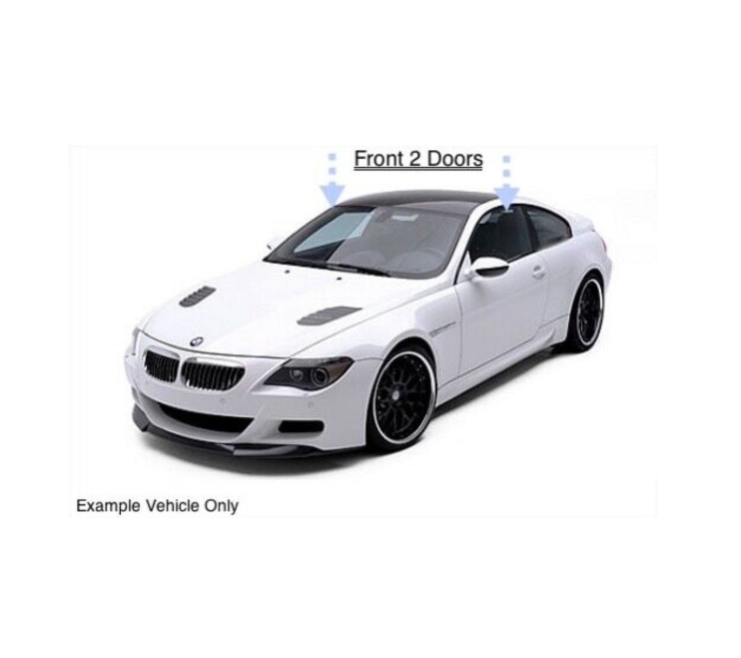 Dodge Ram 2500 Crew Cab Precut Front 2 Doors Window Tint Nano Carbon