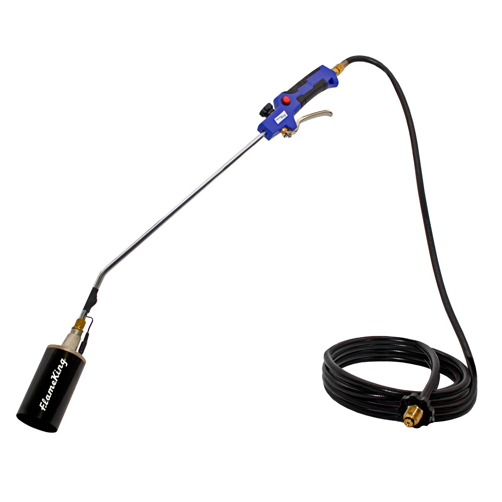 340K BTU Propane Torch with Built-in Battery Operated Ignitor & 10-ft LP Hose