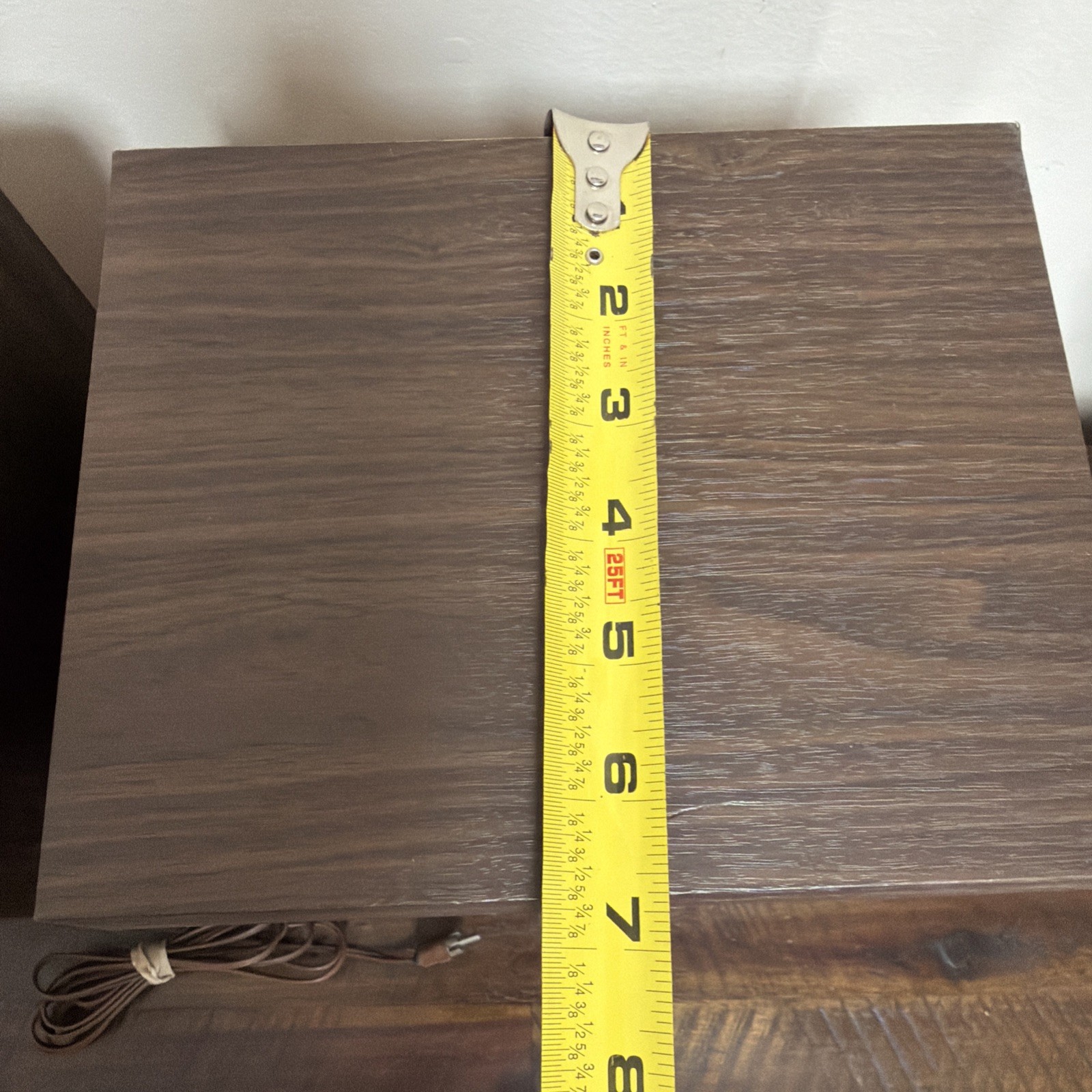 Vintage Made Japan Bookshelf Speakers Pair Wood Grain Retro Audio Tested Works