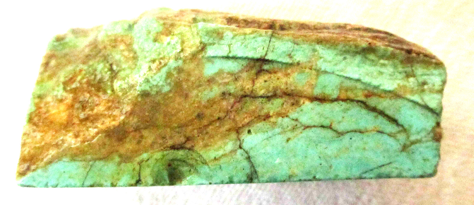 Natural Royston Turquoise Block - 188 grams - Nevada - Old Stock