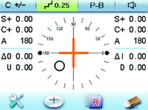 Auto Lensometer with LCD Touch Screen