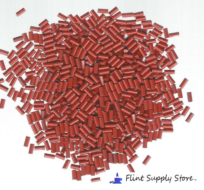 50 Lighter Flints Red Replacement for fluid/gas lighters, Bulk Lighter Flint