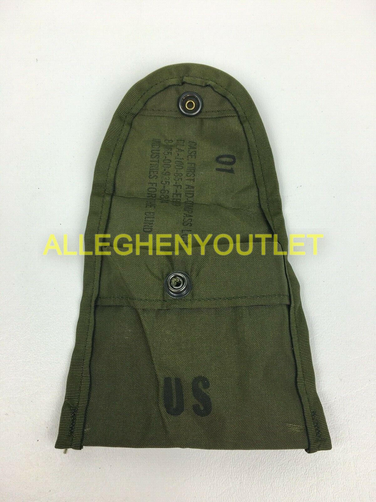 QTY (2) USGI Army Military 1st First Aid Compass ALICE Pouch LC 2 OD Green MINT