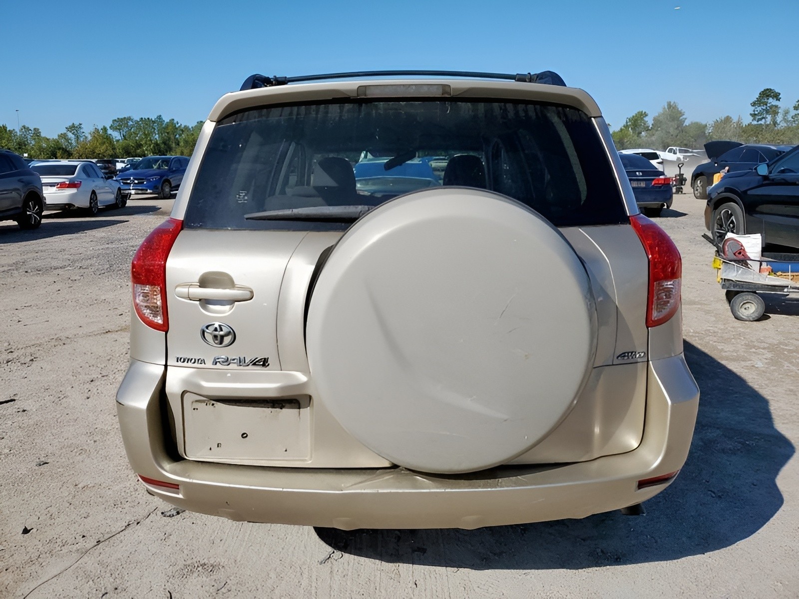 2006-2009 Toyota Rav4 Rear Subframe Crossmember Engine Cradle OEM