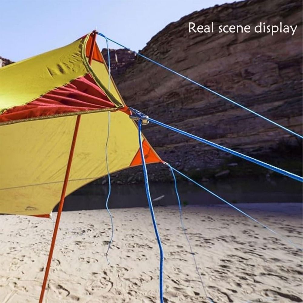 Cable Puller Lock Buckle Rope with Roller Tensioner Non-Slip Tie Down Rope