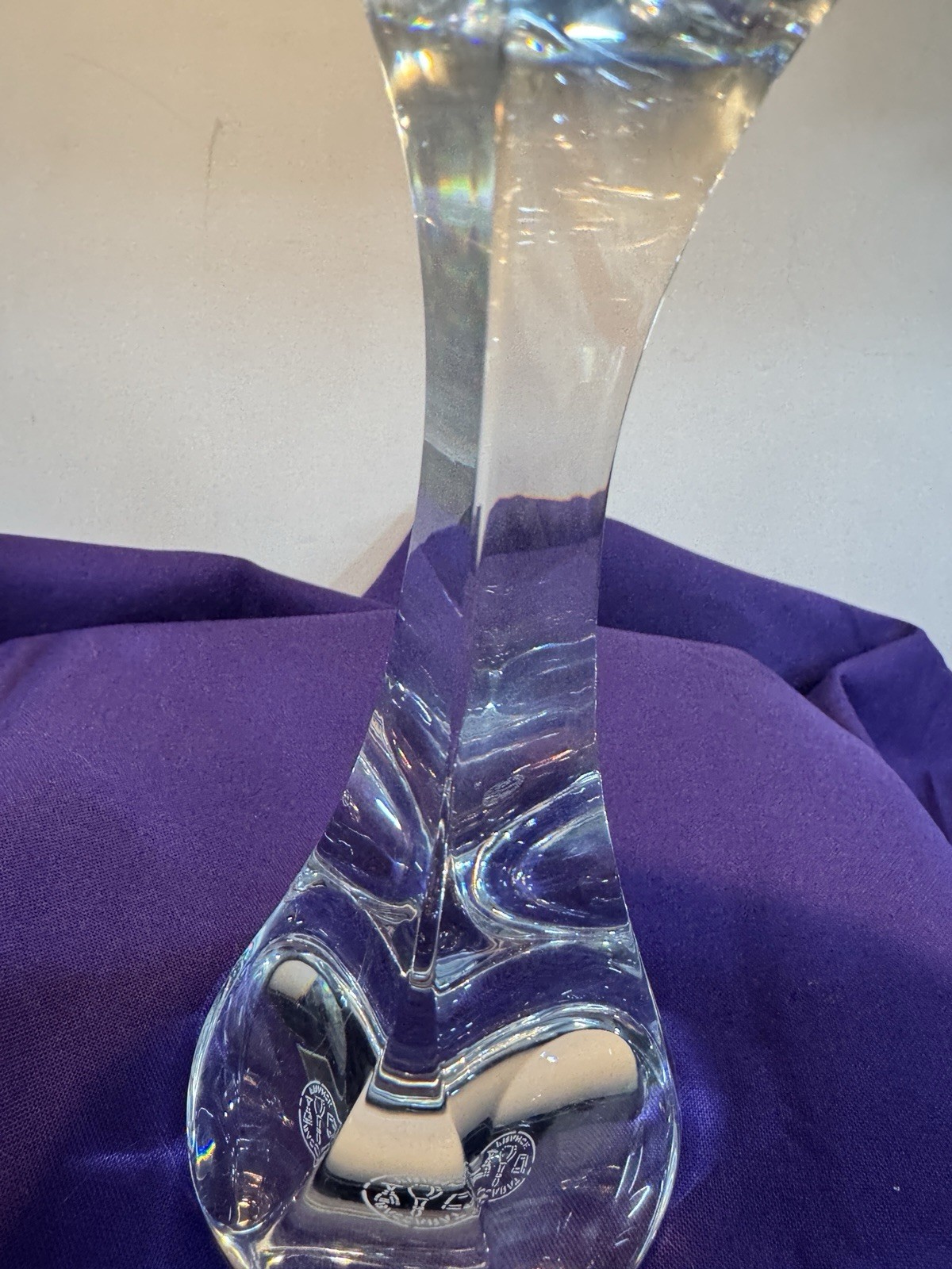 Baccarat Neptune Claret Wine 7 3/4 inch Glass (s) MINT & Guaranteed