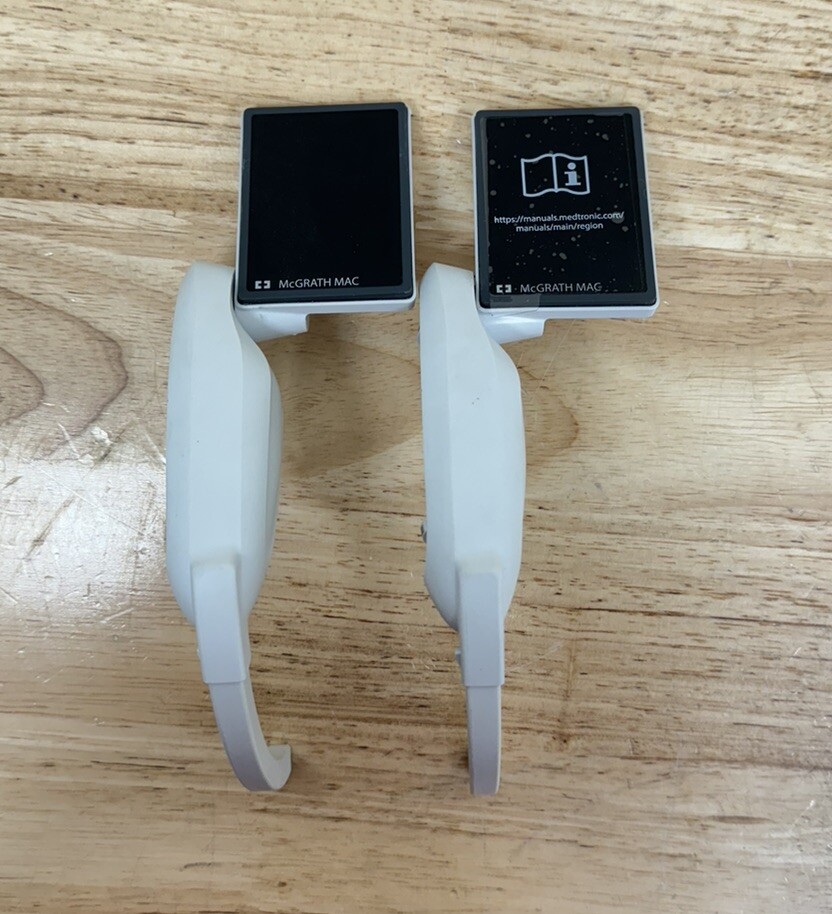 Lot Of 2 McGrath MAC Video Laryngoscope Screen Issues