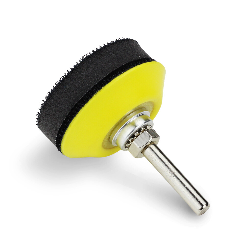 2" Hook & Loop Sanding Disc Backing Pad Optional Foam Layer, 1/4" Shank - 2 Pack