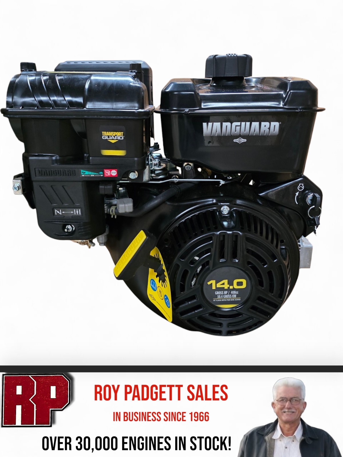 14HP Briggs & Stratton 25V337-0012 Engine Vanguard Series 1" Shaft ES