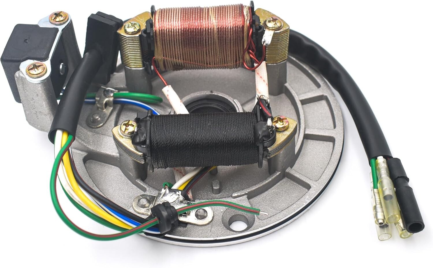 Magneto Stator Plate 2 Coil 70 90 110 125 cc Dirt Pit Bike ATV Go Kart