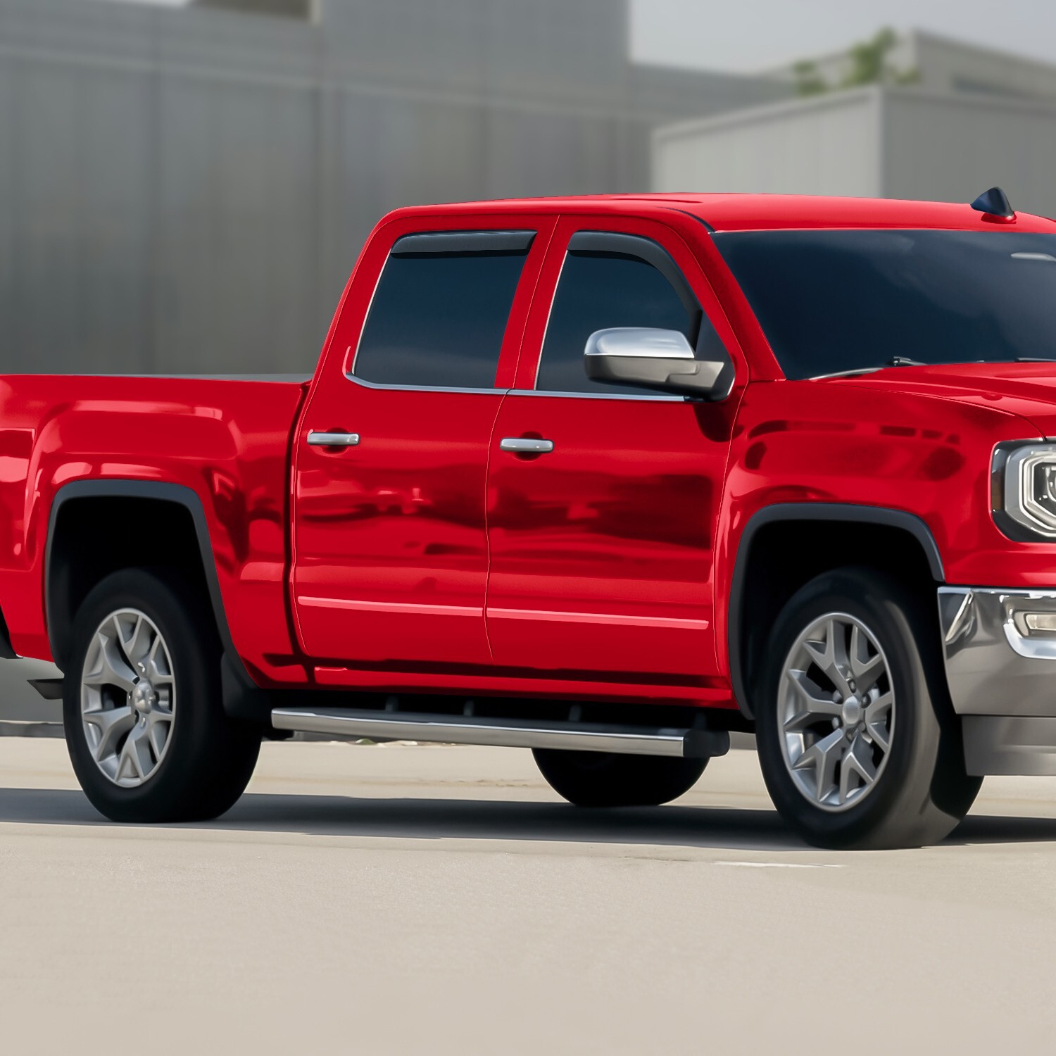 Rain Guards Vent Visors Shade for 2014-2018 GMC Sierra 1500 Crew Cab