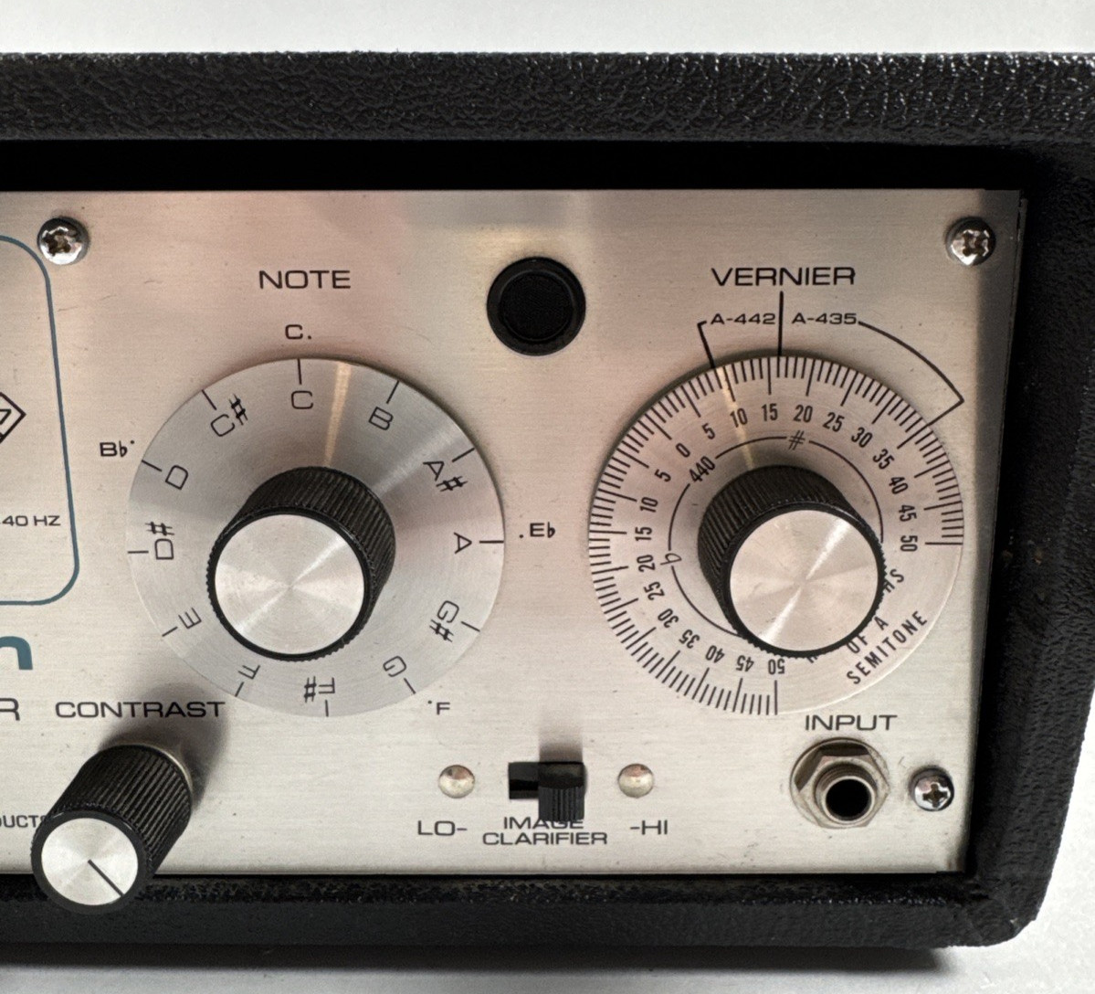 Vintage 1970s Peterson Strobe Tuner Model 420 FOR PARTS OR REPAIR