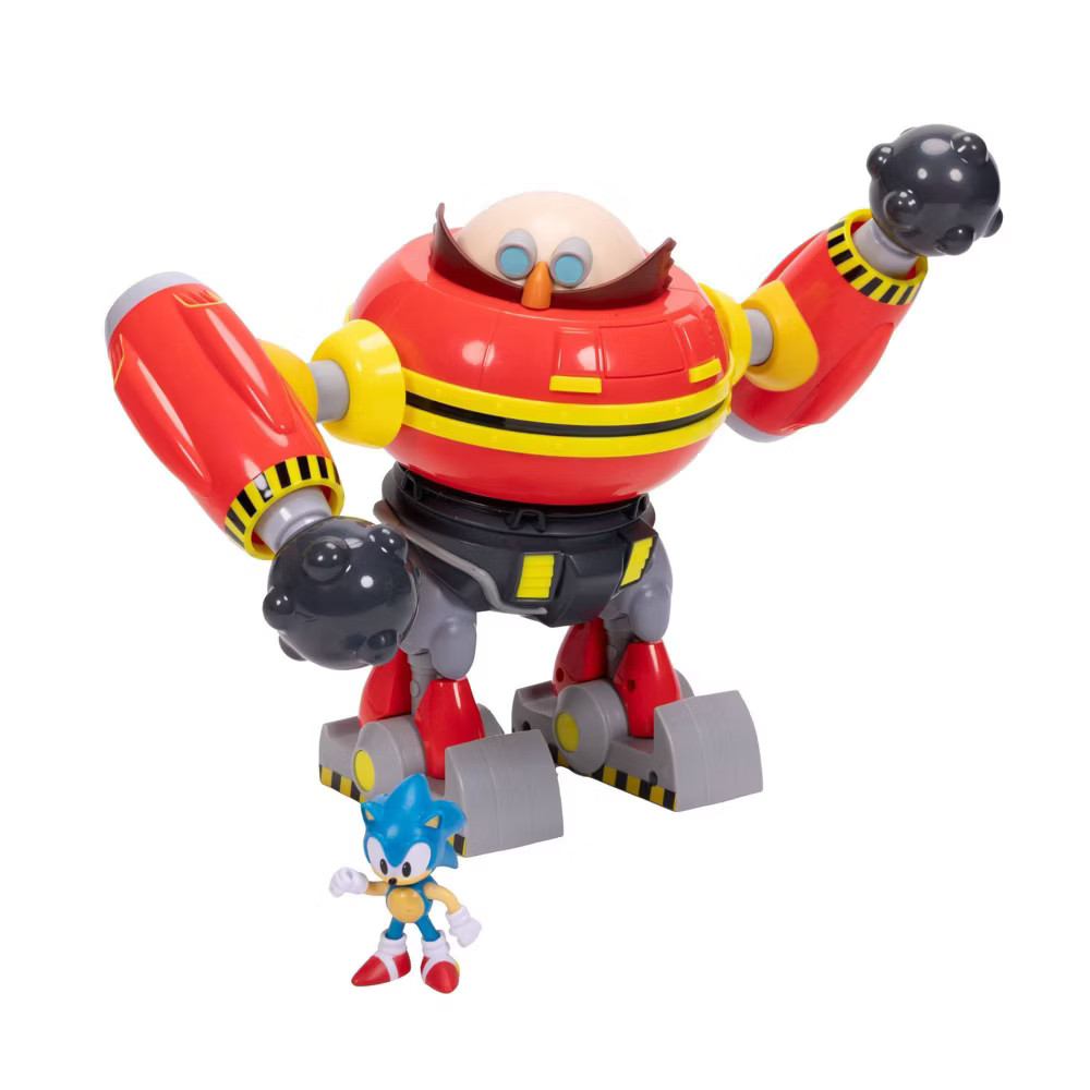 Sonic the Hedgehog 2.5" Hammer Egg Robot Battleset with Figure