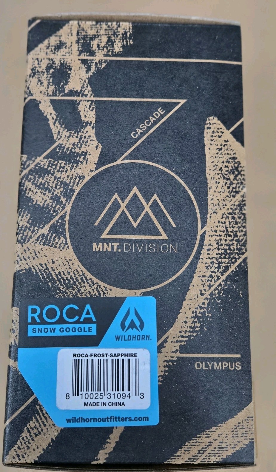 Wildhorn ROCA SNOW GOGGLE/SKI AND SNOWBOARD GOGGLES ROCA-FROST-SAPPHIRE