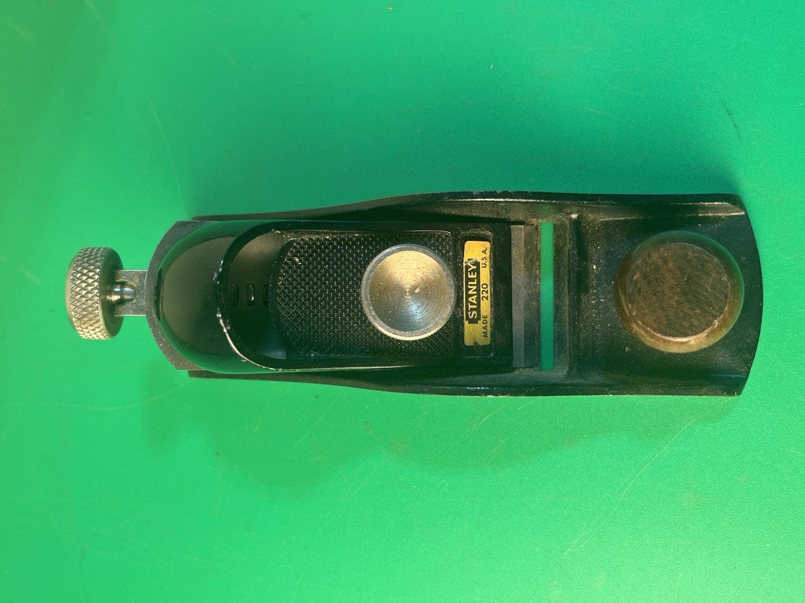 VTG Stanley No. 220 Wood Plane USA